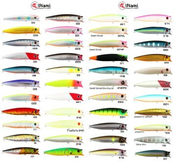 Usami Combo Pop 100F 12.1 G Maket Balık