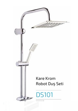 ARDA FULL KROM KARE ROBOT DUŞ SETİ