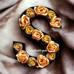 Rose Chocolate Letter