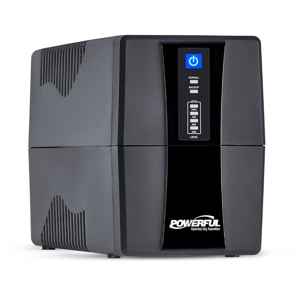 Powerful SLE-850 850VA (800VA) 480W Line Interactive UPS Kesintisiz Güç Kaynağı