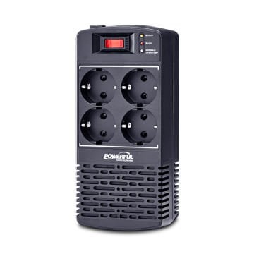 Powerful AVR-1000 1000VA 600 W Buzdolabı-Kombi-TV-Bilgisayar Voltaj Regülatörü