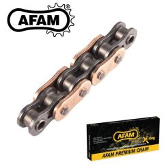 AFAM A520-114XRR3-G 2006-2016 Kawasaki ER-6 F Uyumlu Zincir XRR3-G Xring Gold (Sarı) Renk