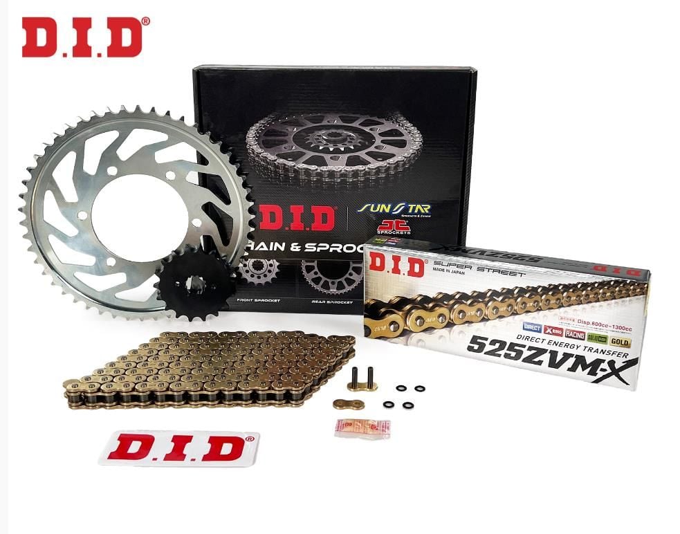 Did Zvm-x-Sunstar 2001-2002 Honda CBR 600 F Sport Uyumlu Zincir Dişli Set Gold (Sarı) Renk