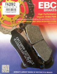 Ebc Fa209/2 2019-2022 BMW R 1250 GS Adventure Arka Fren Balatası Organik Balata