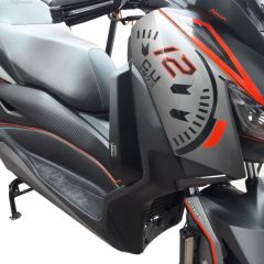 GP Kompozit Yamaha XMAX 250-400 2018-2022 Uyumlu Bacak Koruma Fiber