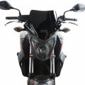 GP Kompozit Honda CB650F 2014-2020 Uyumlu Kısa Ön Cam Siyah