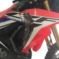 GP Kompozit Honda CRF250 Rally 2017-2020 Uyumlu Bacak Koruma Siyah