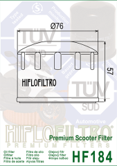 Hf184 Hıflo 2000-2010 Piaggio X9 500 Yağ Filtresi