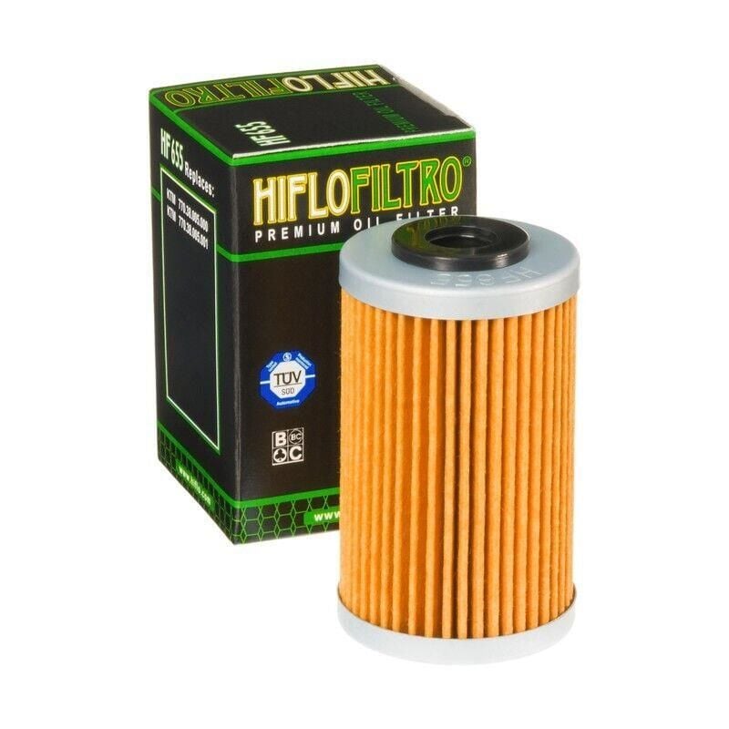 Hiflo Hf655 2005-2012 KTM 250 SXF Uyumlu Yağ Filtresi