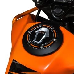 GP Kompozit KTM 250 Adventure 2020-2023 Uyumlu Tank Pad Seti Siyah-Turuncu