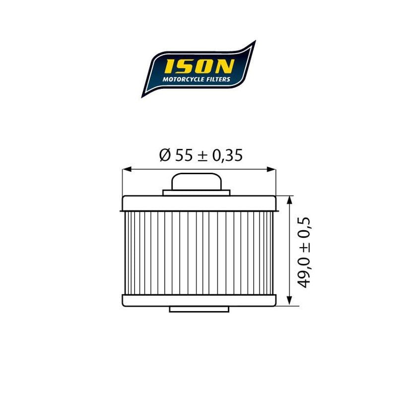 Ison 145 2002-2012 Yamaha Tdm 900 Yağ Filtresi