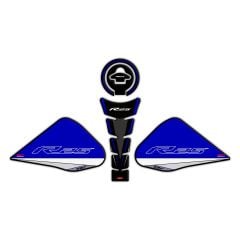 GP Kompozit Yamaha R25 2015-2018 Uyumlu Tank Pad Seti Mavi