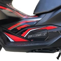 GP Kompozit Honda PCX 125 2021-2023 Uyumlu Yan Alt Ayak Pad Gri