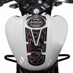 GP Kompozit Bajaj Pulsar NS 200 2011-2023 Uyumlu Tank Pad Seti Kırmızı