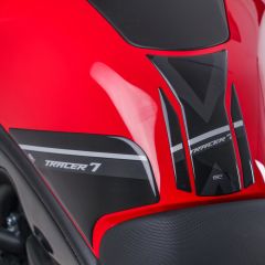 GP Kompozit Yamaha MT-07 Tracer 2020-2023 Uyumlu Tank Pad Seti Kırmızı