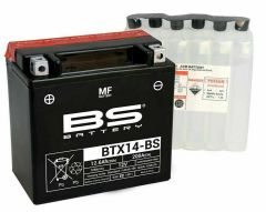 Bs Btx14-Bs 2002-2005 Kawasaki ZZR 1200 Uyumlu Akü Sulu Akü