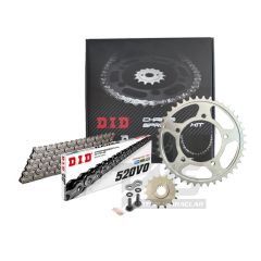 Did-Jt 2012-2013 Honda NC 700 S Uyumlu Zincir Dişli Set Oring Zincir Çelik Renk