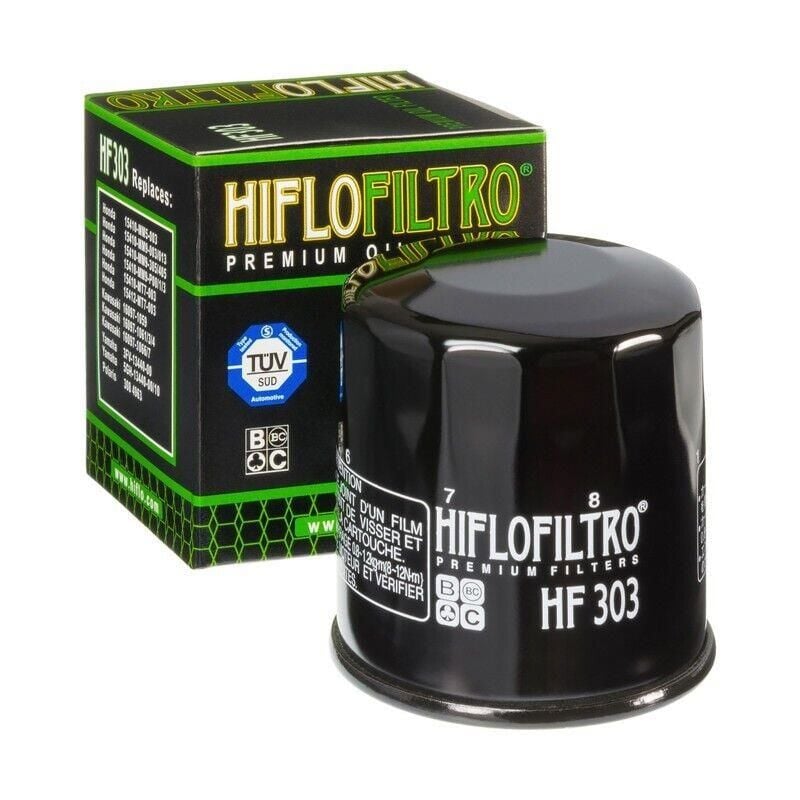 Hiflo Hf303 1990-2002 Kawasaki EN 500 Uyumlu Yağ Filtresi