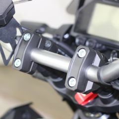 GP Kompozit Yamaha MT-25 2017-2023 Uyumlu Gidon Yükseltme 22mm Siyah