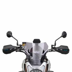 GP Kompozit CF Moto 700 CL-X 2022-2023 Uyumlu Plastik Elcik Koruma Siyah