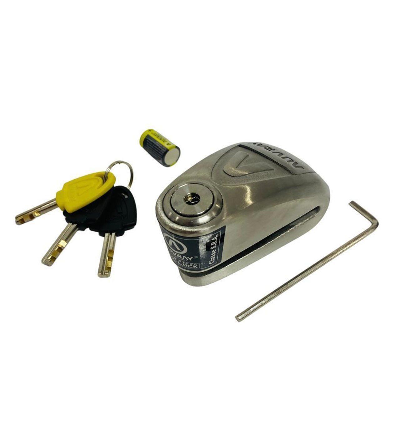Auvray B-lock 14 Çelik Alarmlı Disk Kilidi 14Mm