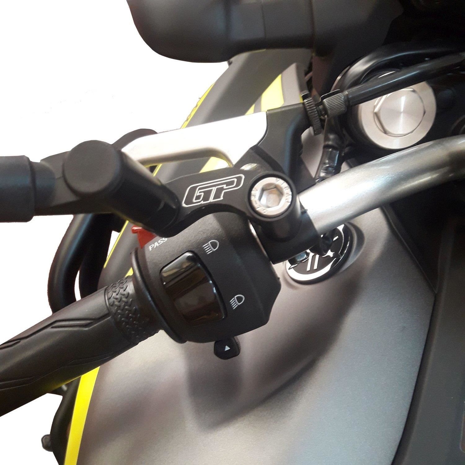 GP Kompozit Yamaha MT-25 2015-2023 Uyumlu Ayna Genişletme Siyah