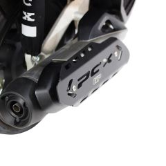 GP Kompozit Honda PCX 125 / 150 2018-2023 Uyumlu Egzoz Koruma Kapağı Siyah