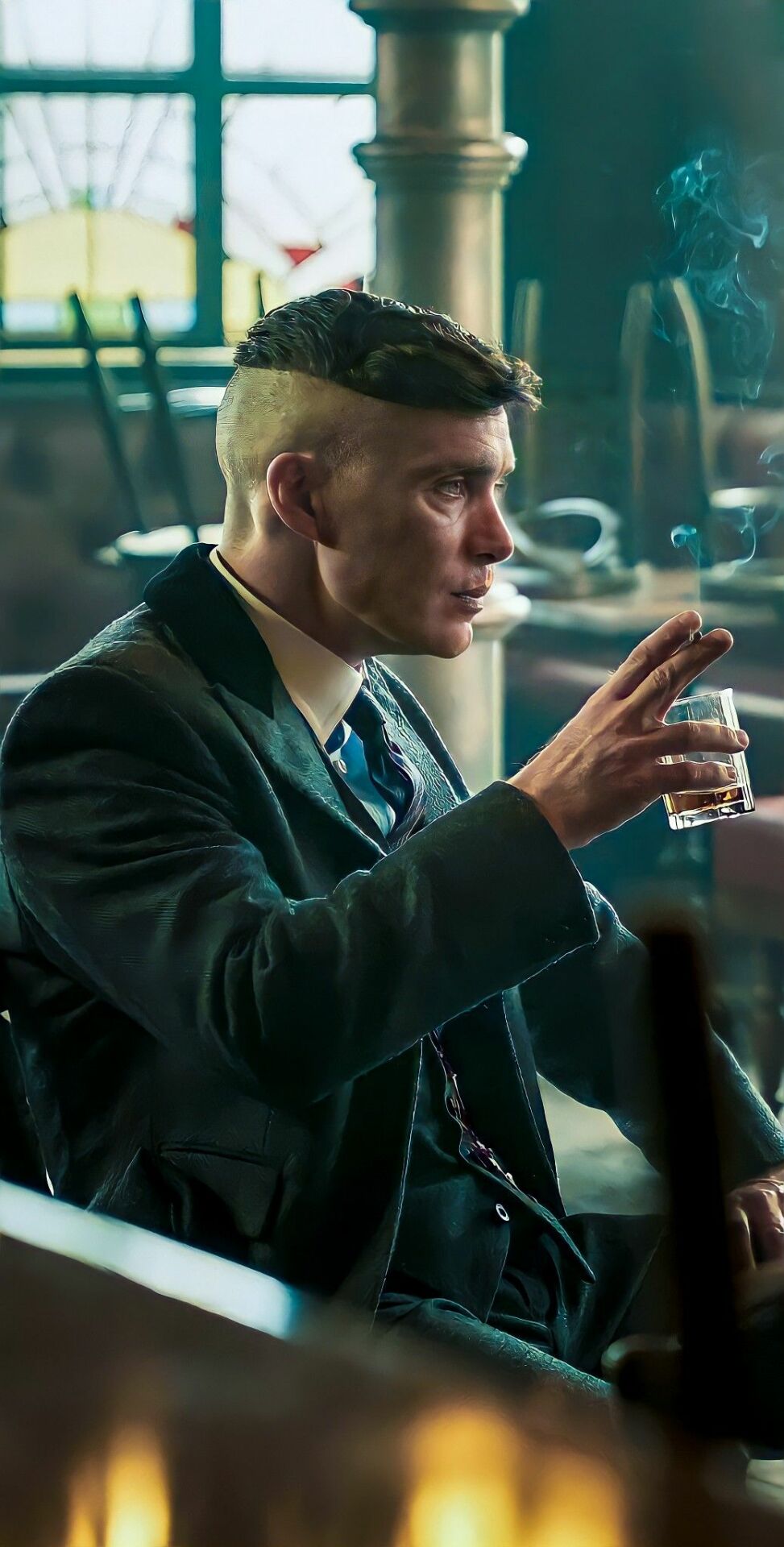 Peaky Blinders Dizi Afişi Spotify Netflix Pleksi Masaüstü Plak