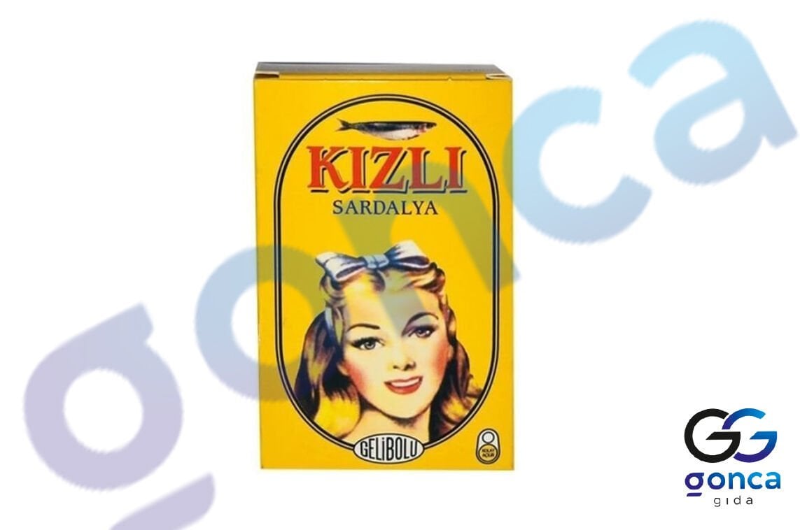 KIZLI SARDALYA AYÇİÇEK YAĞLI 125 GR X 24 AD(ALAEDDDİN)