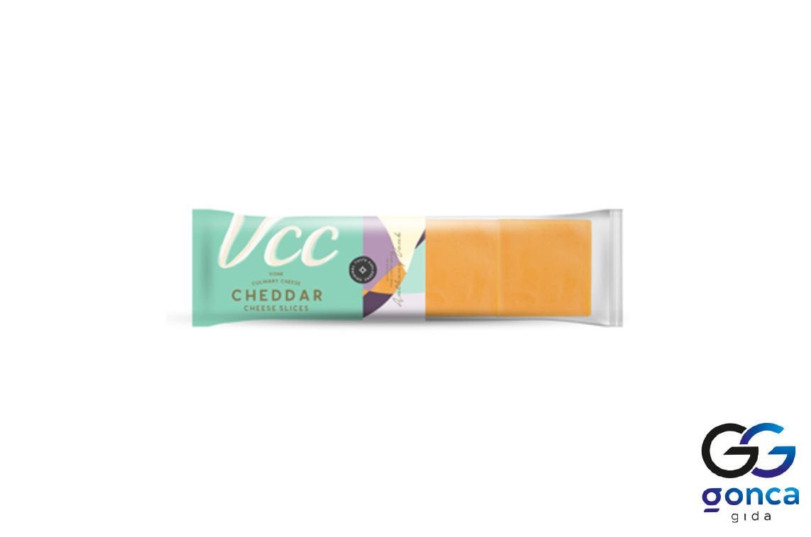 VCC CHEDDAR DİLİMLİ 1107 GR (90 DİLİM) X 8 AD (İTHAL)