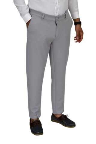 Erkek Likralı Petek Dokuma Kumaş Pantolon Regular Fitt BGL-ST04491