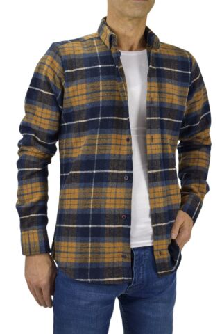 Erkek Uzun Kol Silim Fit Oduncu Gömlek BGL-ST01687