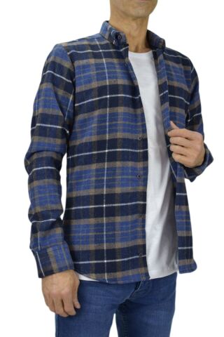 Erkek Uzun Kol Silim Fit Oduncu Gömlek BGL-ST01687