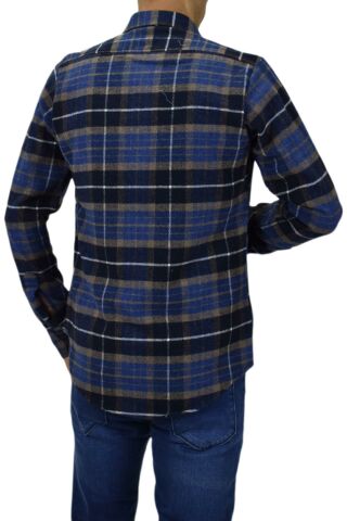 Erkek Uzun Kol Silim Fit Oduncu Gömlek BGL-ST01687