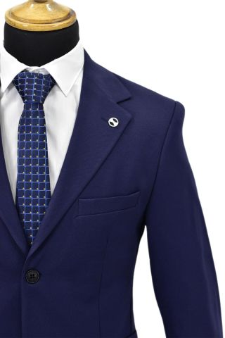 Erkek Spor Silim Fitt Jogger Pantolonlu Takım Elbise BGL-ST04302