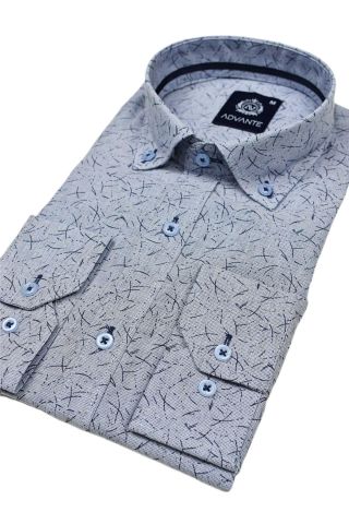 Erkek Uzun Kol Silim Fit Gömlek BGL-ST01688