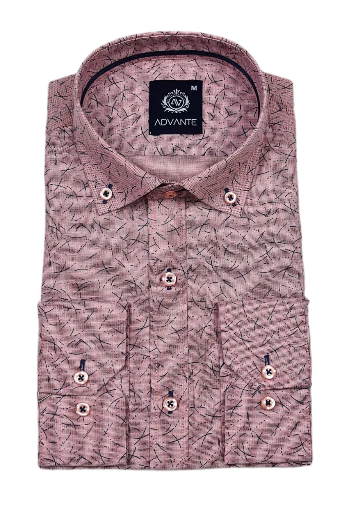 Erkek Uzun Kol Silim Fit Gömlek BGL-ST01688