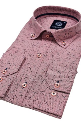 Erkek Uzun Kol Silim Fit Gömlek BGL-ST01688