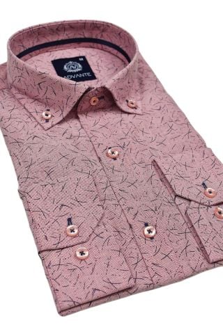 Erkek Uzun Kol Silim Fit Gömlek BGL-ST01688