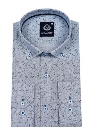 Erkek Uzun Kol Silim Fit Gömlek BGL-ST01688