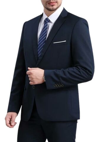 Erkek Lacivert 4 Drop Takım Elbise BGL-ST04305