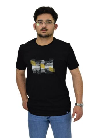 Erkek Sıfıryaka Baskılı Tişört BGL-ST04526