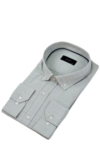 Erkek Büyük Beden Klasik Tek Cepli Uzun Kol Gömlek BGL-ST04342