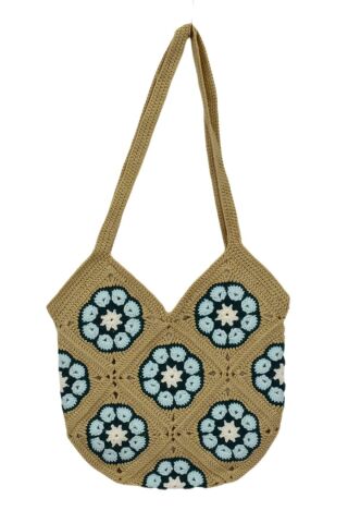 El Örgüsü Motif Desenli İçi Astarlı Omuz Çanta BGL-ST04725