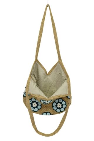 El Örgüsü Motif Desenli İçi Astarlı Omuz Çanta BGL-ST04725