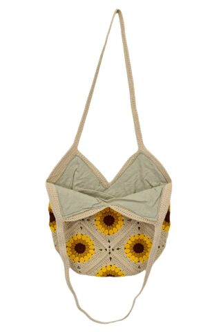 El Örgüsü Motif Desenli İçi Astarlı Omuz Çanta BGL-ST04725