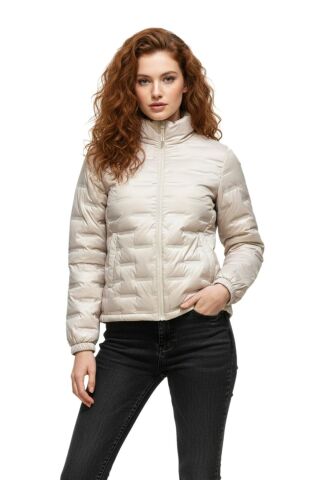 Kadın Spor Kaz Tüyü Mont M5310 BGL-ST05177