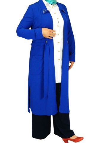 Kadın Krep Şifon 2 li Tunik MS1155