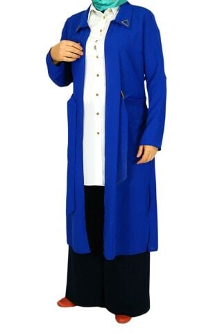 Kadın Krep Şifon 2 li Tunik MS1155