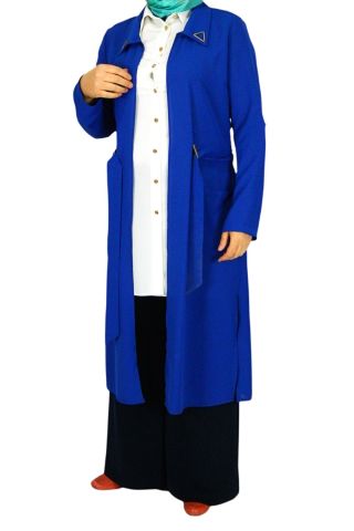 Kadın Krep Şifon 2 li Tunik MS1155